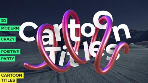 Videohive - Winding Line - Cartoon Titles