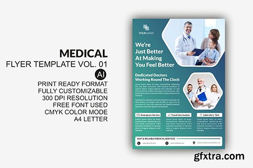 Medical Flyer Template Vol. 01