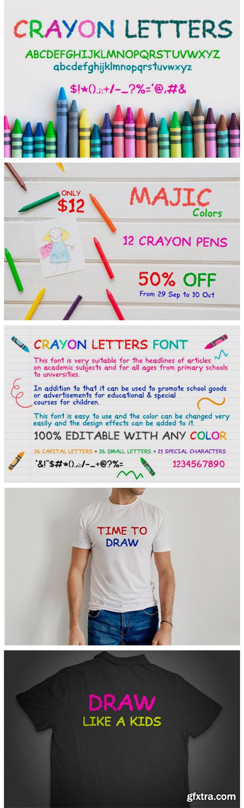 Crayon Letters Font