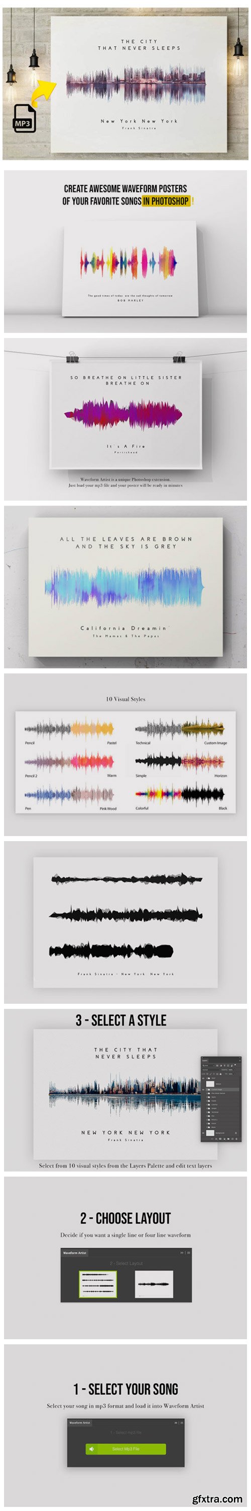 Waveform Artist Font