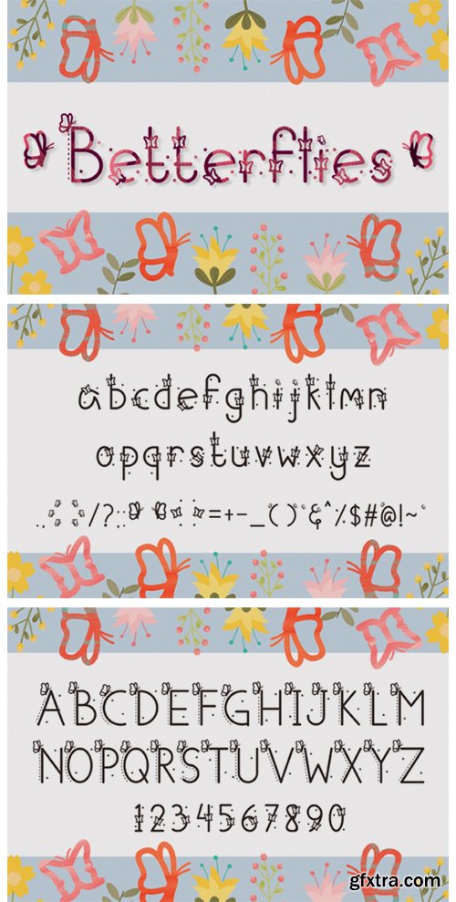 Betterflies Font