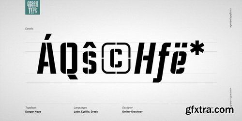 Danger Neue Font Family