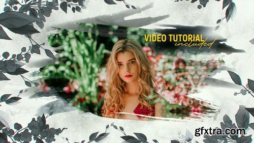 Videohive Watercolor Slideshow - Floral 26605095