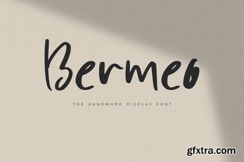 Bermeo - The Handmade Display Font