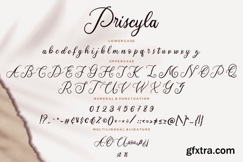 Priscyla Luxury Script