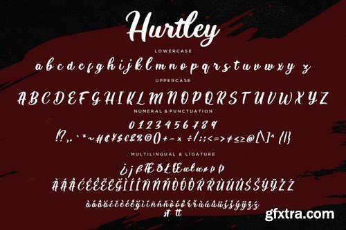 Hurtley Handwritten Script