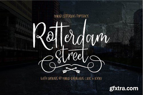 ROTTERDAM STREET - handlettered