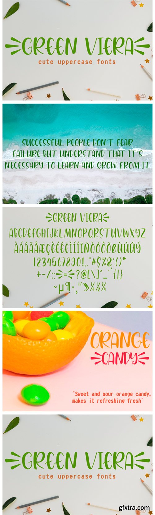 Green Viera Font