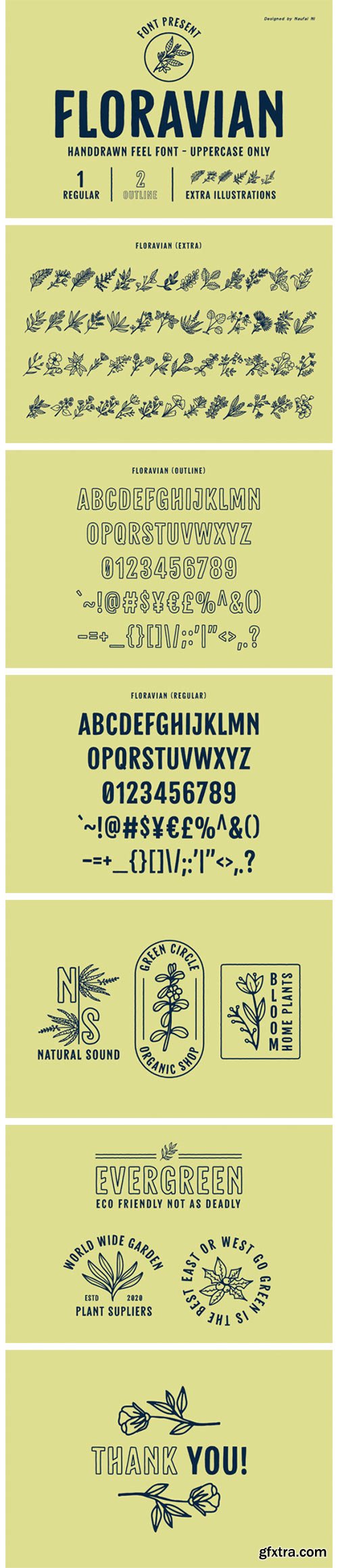 Floravian Font