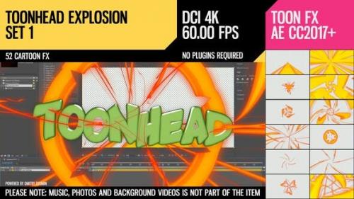 Videohive - Toonhead (Explosion FX Set 1)