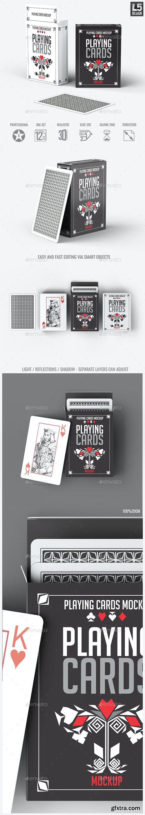 Graphicriver Playing Cards Mock-Up 15963077