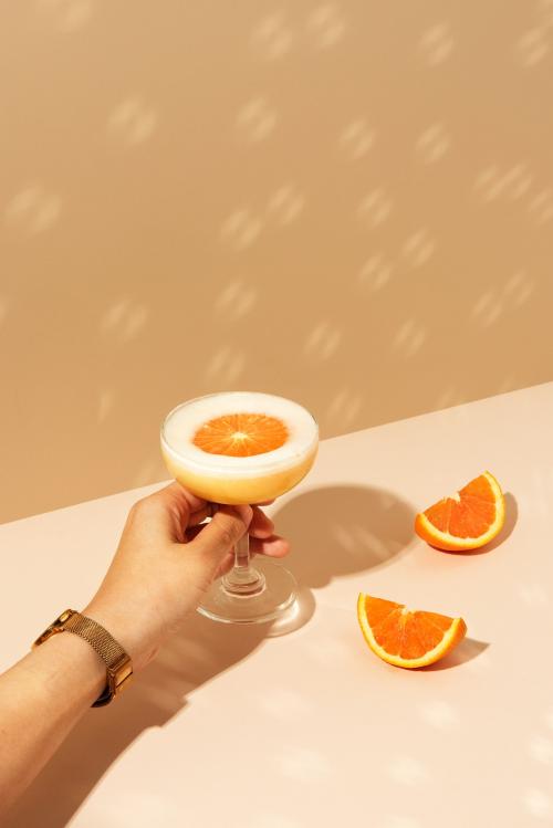 Fresh orange margarita cocktail - 2280474