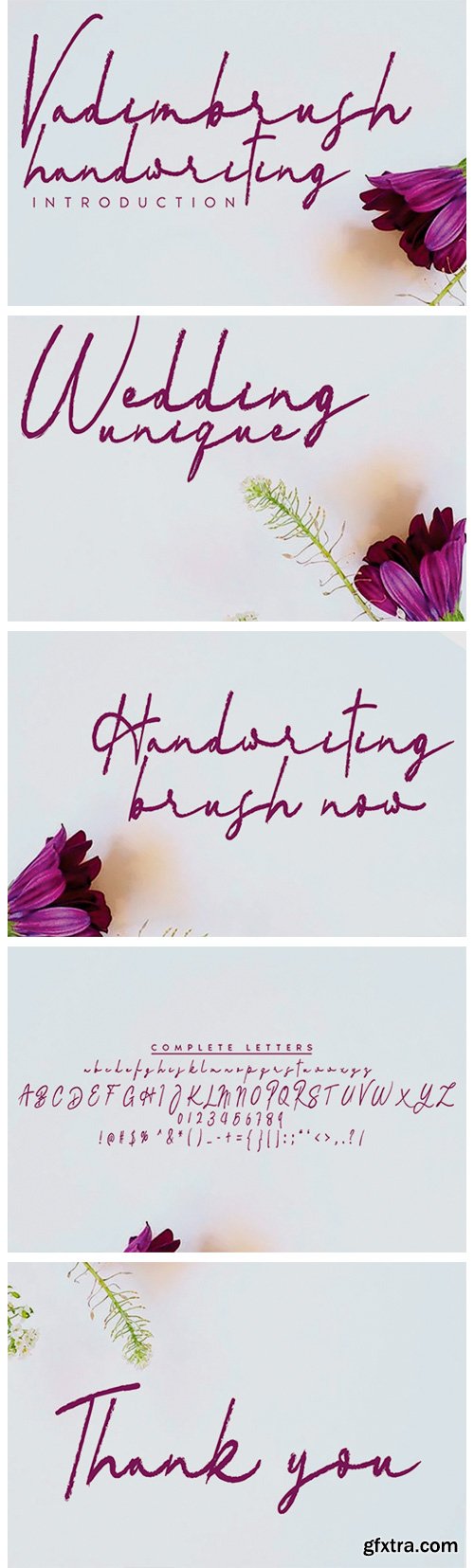 Vadimbrush Handwriting Font