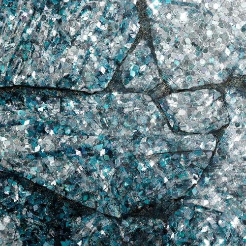 Cracked glitter ground textured background - 2281002