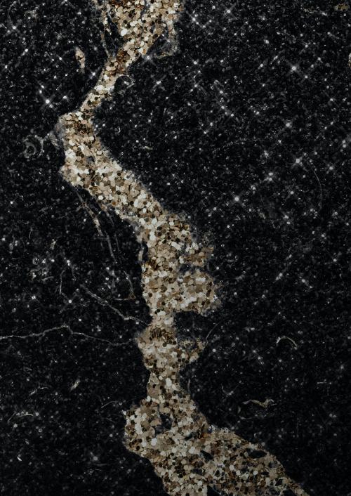 Brownish black marble textured background - 2281191