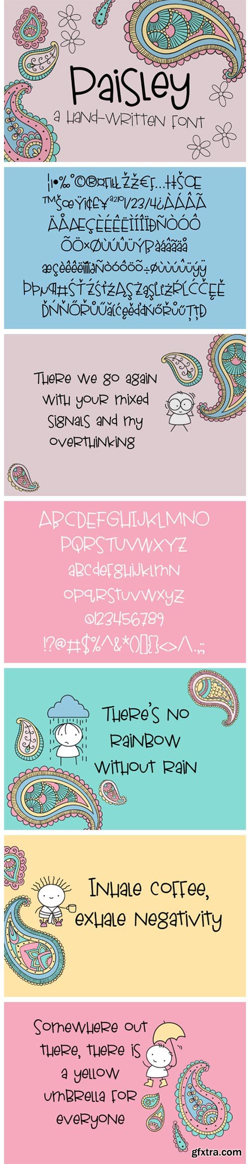 Paisley Font