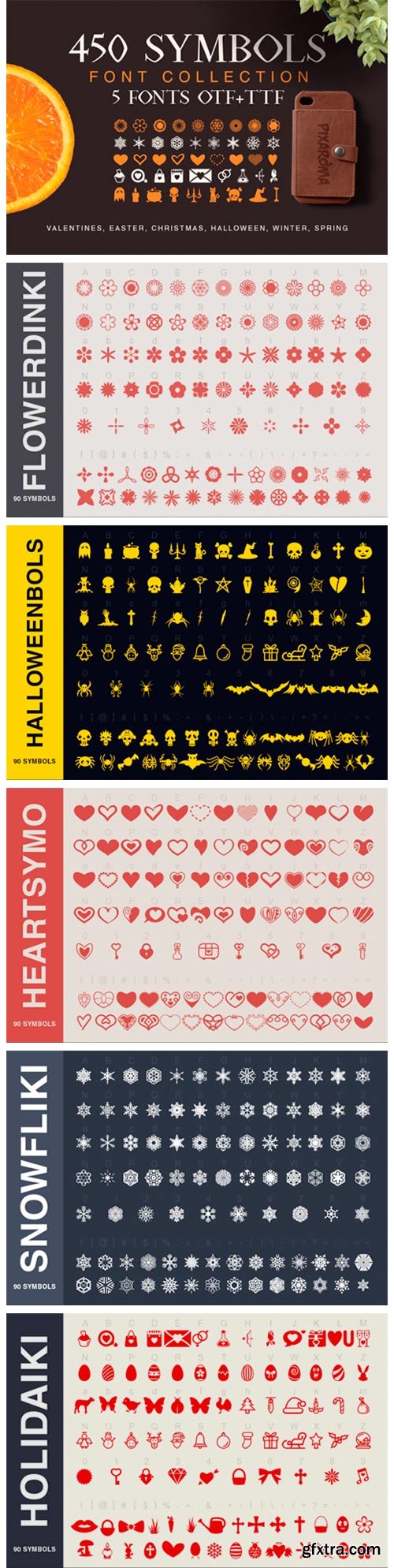 Symbols Collection Font