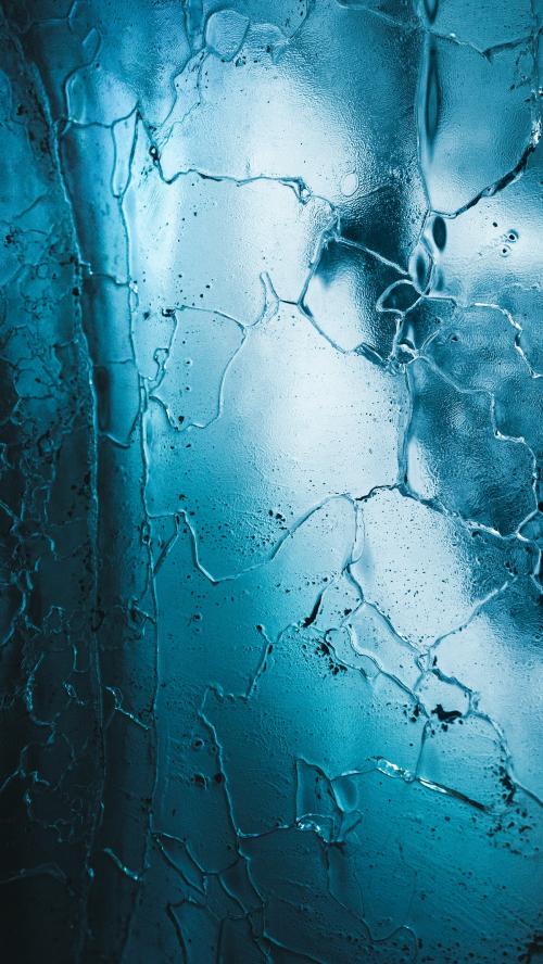 Blue glacier textured background mobile phone wallpaper - 2042644