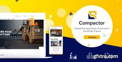 ThemeForest - Compactor v1.0.1 - Road Construction WordPress Theme - 25862680