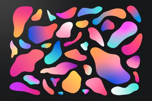 Colorful abstract seamless patterned background vector - 1199925