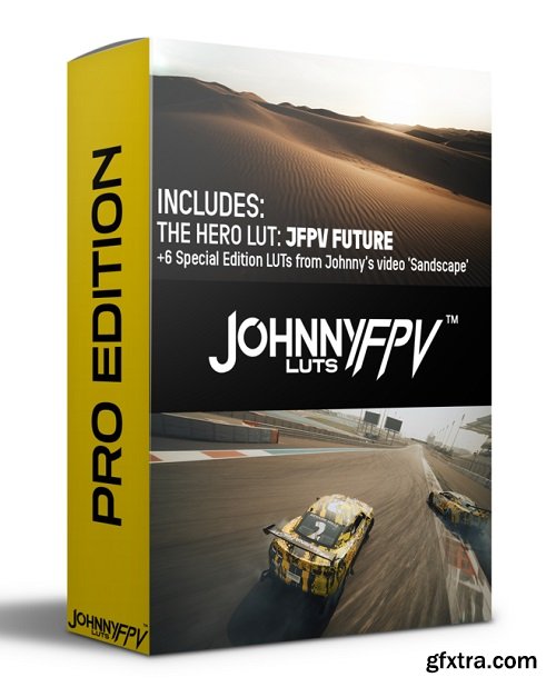 Johnny FPV x Jake Irish - Johnny FPV™ LUTS (PRO Edition)