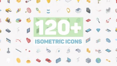 Videohive - Isometric Icons