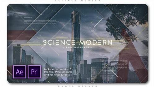 Videohive - Science Modern Photo Opener