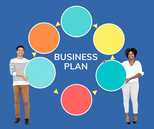 Partners with a business plan - 503826