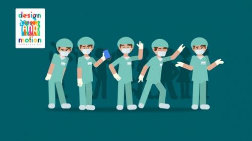 Videohive - D&M Character Kit: Surgeon