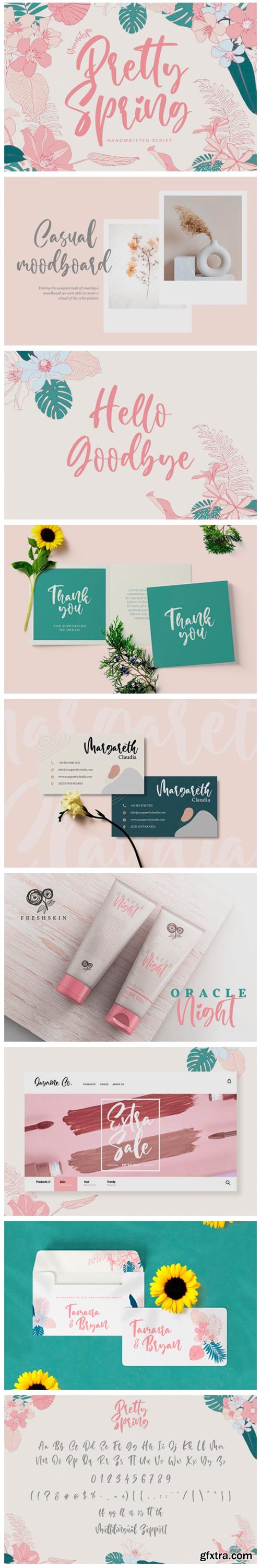 Pretty Spring Font