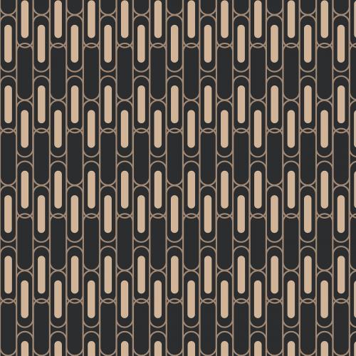 Seamless vertical geometric pattern vector - 1200336