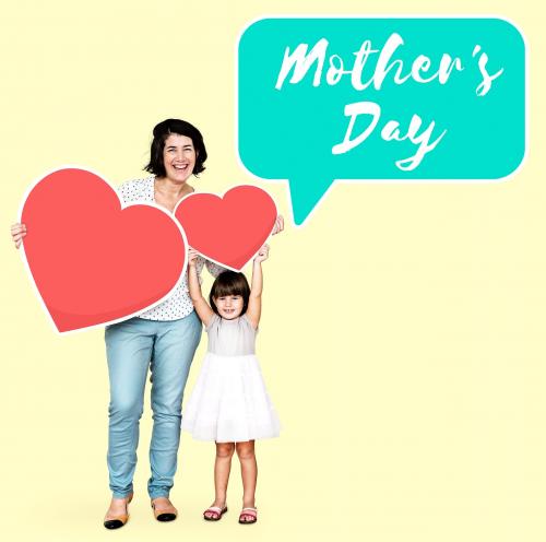 Mom and daughter celebrating mother's day - 503840