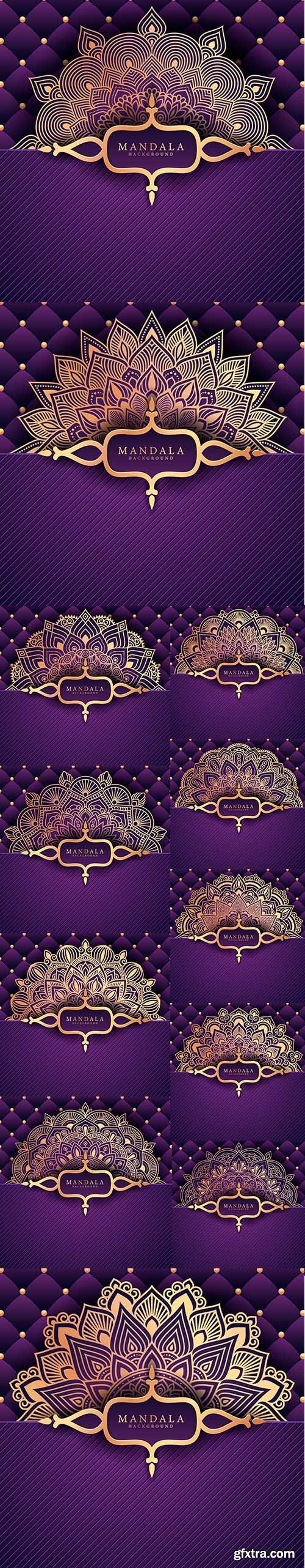 Flower Luxury Mandala Background