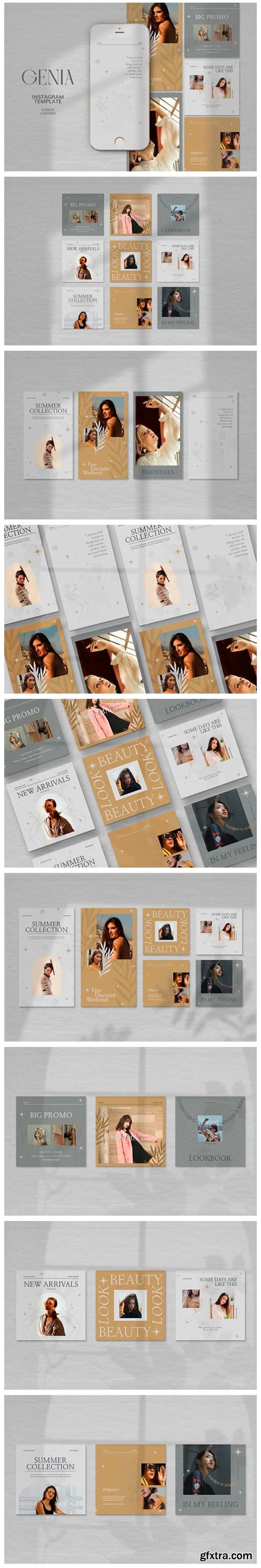 Genia Instagram Templates 4315231