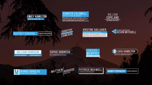 MotionArray - Modern Lower Thirds II - 618767