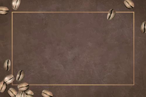 Blank coffee day background design vector - 1206642