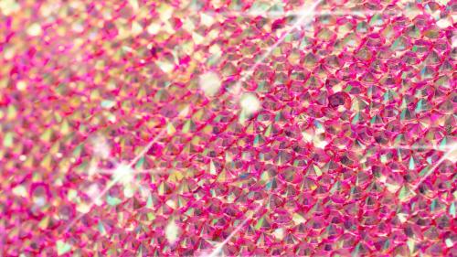 Pink crystals glitter background - 2281075