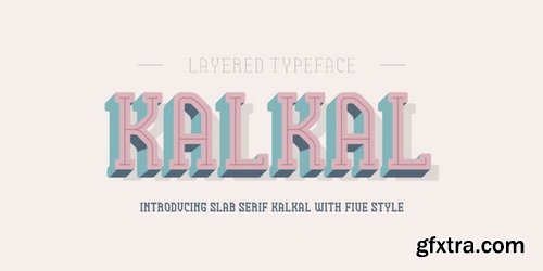 Kalkal Font Family