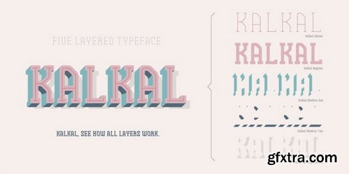 Kalkal Font Family