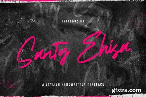 CM - Santy Ehisa - Stylish Script Font 5040711