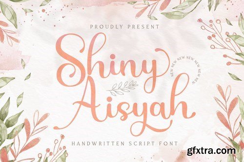 CM - Shiny Aisyah - Handwritten Font 5040924