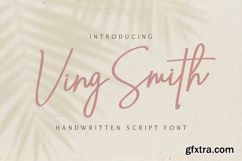 CM - Ving Smith - Handwritten Font 5040096