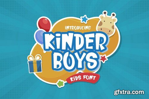 CM - Kinder Boys - Playful Font 5039411