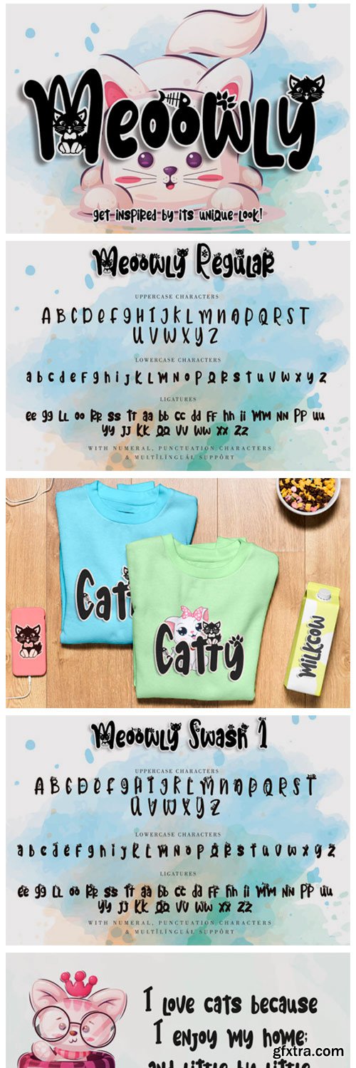 Meoowly Font