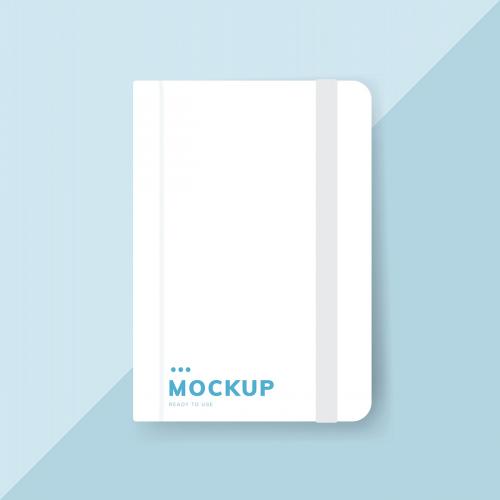 Journal cover design mockup vector - 496538