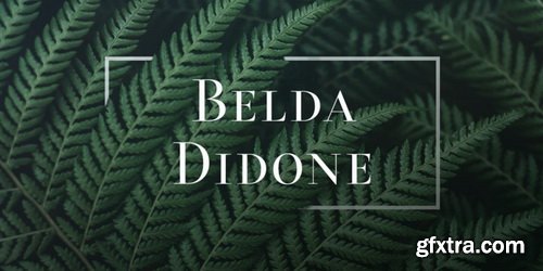 Belda Didone Font Family