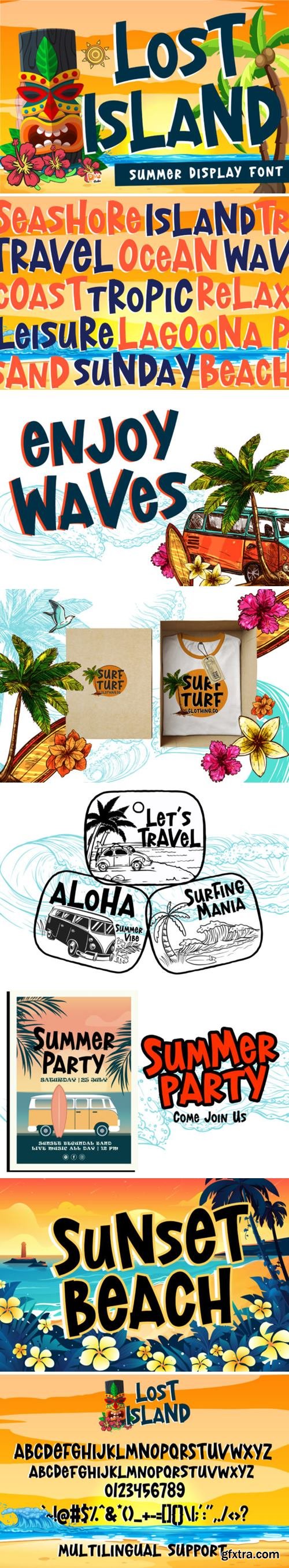 Lost Island Font