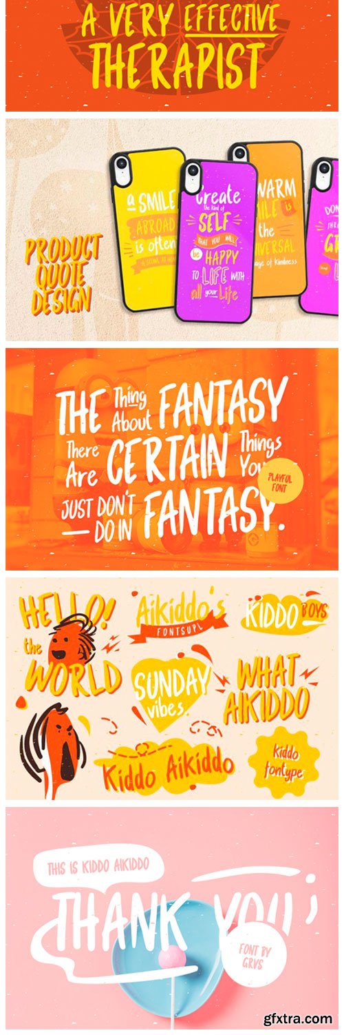 Kiddo Aikiddo Font