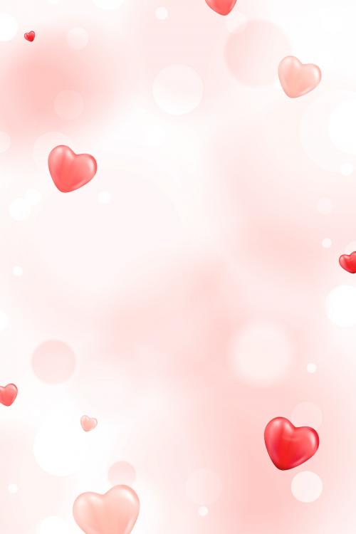 Little red heart background vector - 2053649