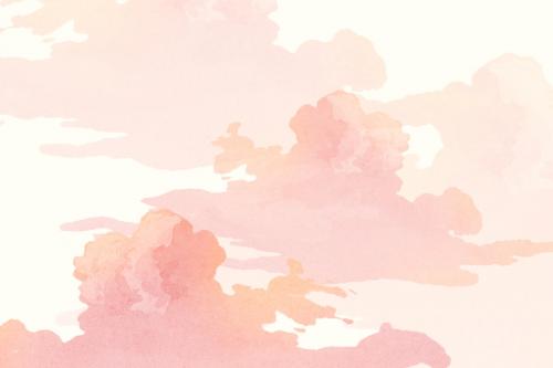 Pastel pink cloud background - 2194138